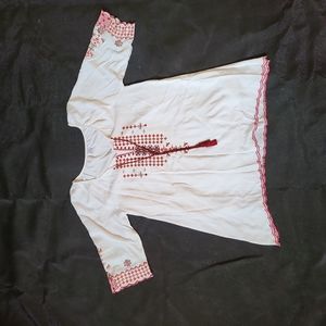 Women's XL C/C (Chic Connection) top (white)